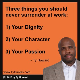 Ty Howard Quotes for College Faculty and Staff