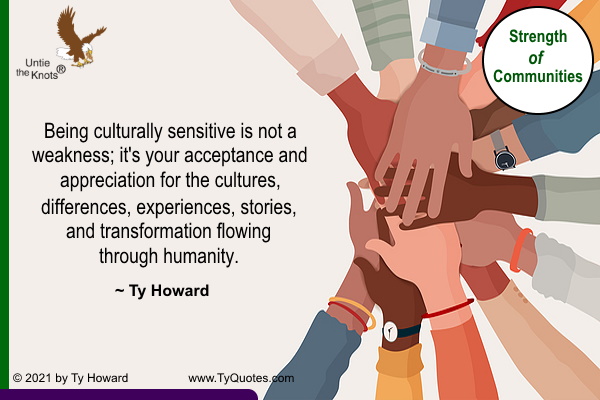 Ty Howard's 
Quote on Cultural Sensitivity